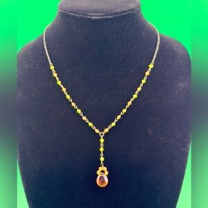 Vintage Multicolor Beaded Necklace